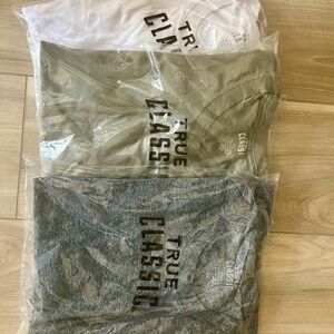NWT True Classic tees
